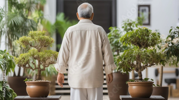 Fototapeta Elder Among Bonsai