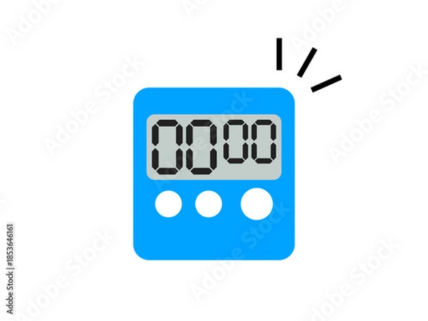 Obraz 鳴るキッチンタイマーアイコン