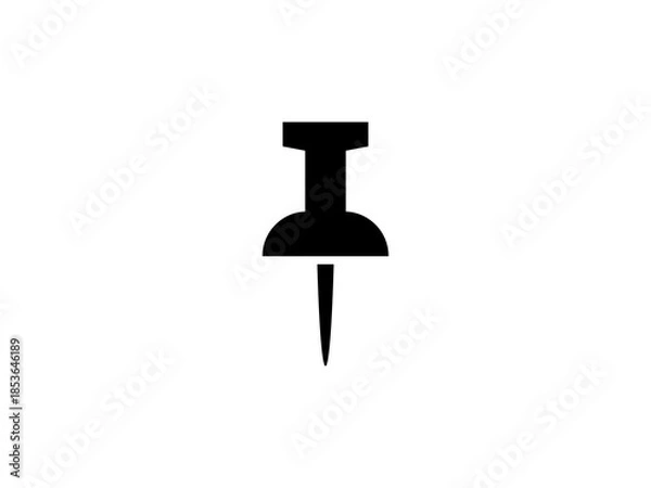 Obraz ダルマピン・プッシュピンアイコン