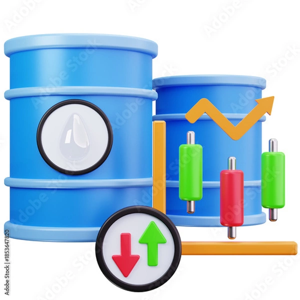 Obraz Oil Commodity Market Analysis