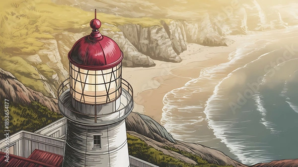 Obraz chinese dragon statue