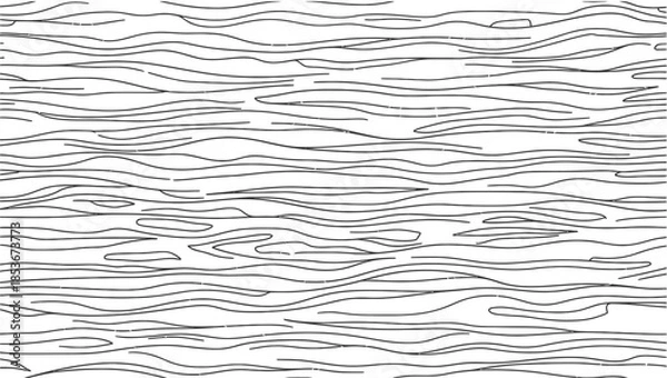 Fototapeta Wavy line seamless pattern