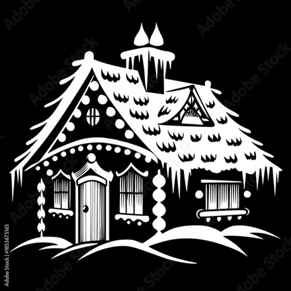 Obraz house in the woods