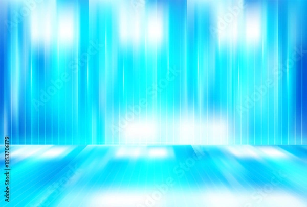 Obraz Blue abstract vector background 