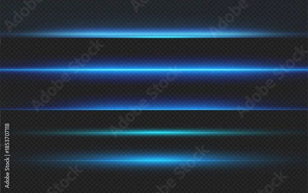 Obraz Glow lighting effect element