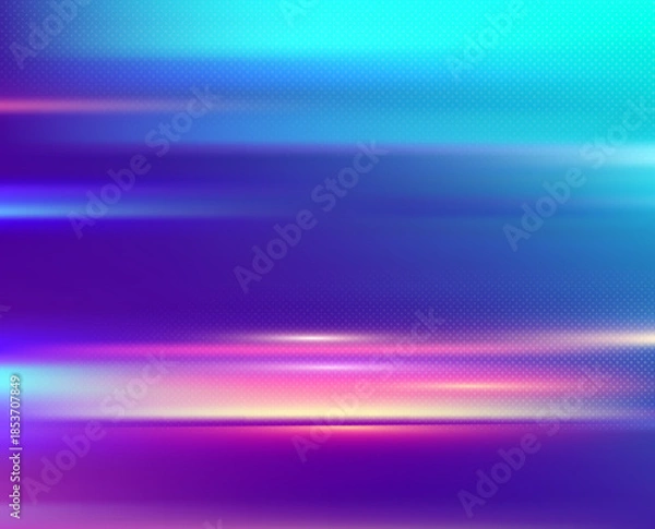 Obraz Blue abstract vector background 