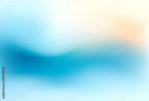 Obraz Blue abstract vector background 