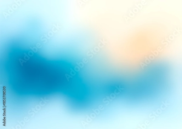 Obraz Blue abstract vector background 