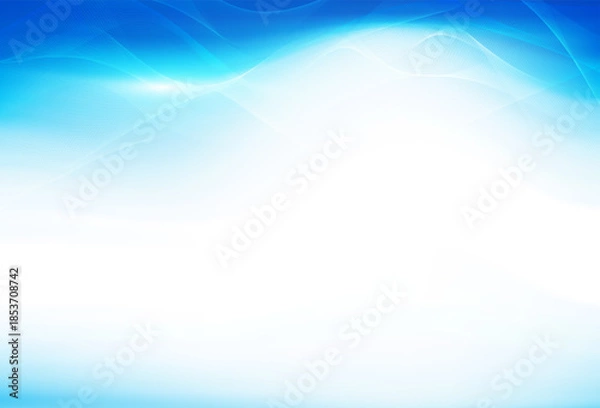 Obraz Blue abstract vector background 