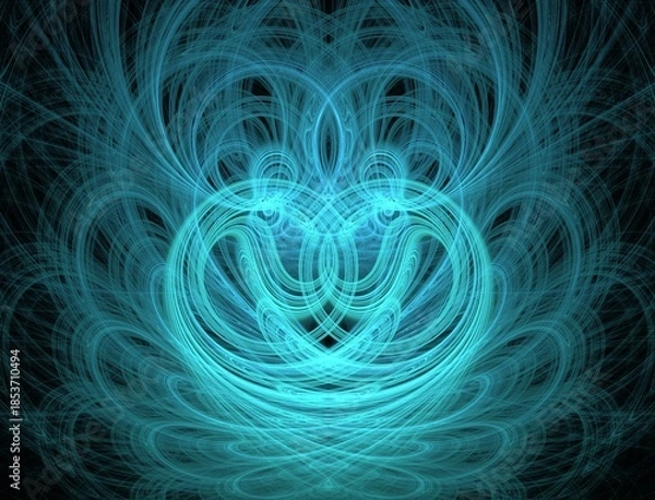 Obraz Imaginatory fractal abstract background Image