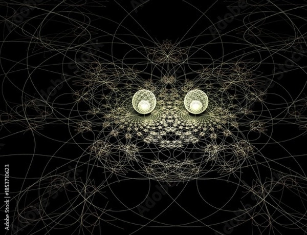 Obraz Imaginatory fractal abstract background Image