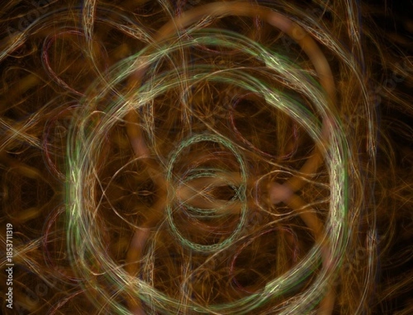 Obraz Imaginatory fractal abstract background Image