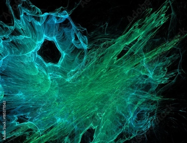 Obraz Imaginatory fractal abstract background Image