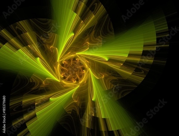 Obraz Imaginatory fractal abstract background Image
