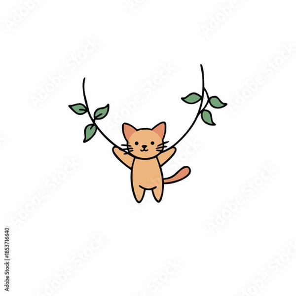 Obraz butterfly on a branch