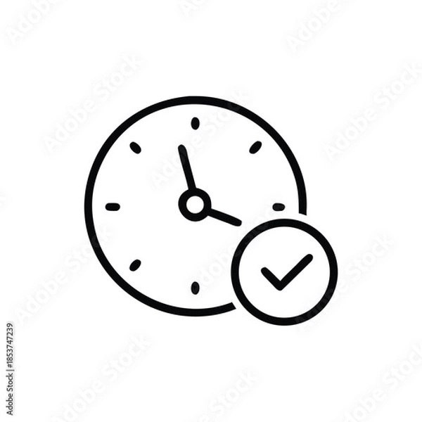 Fototapeta clock, time, check, schedule, task, timer, tracking, deadline, productivity, workflow, alert, watch,