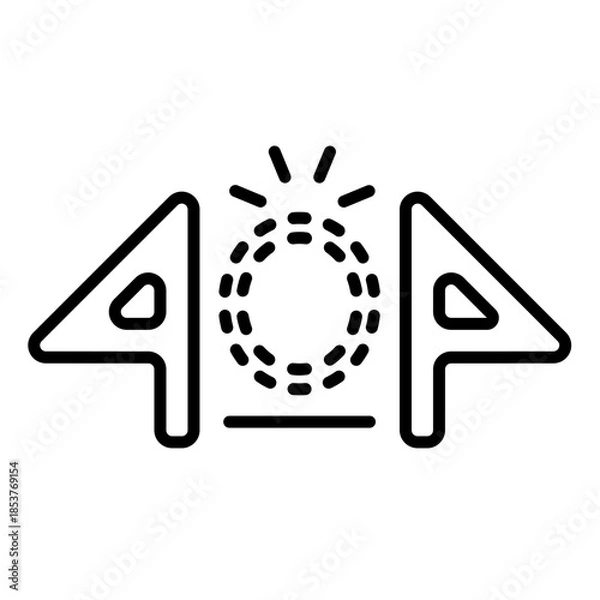 Obraz 404 not found icon