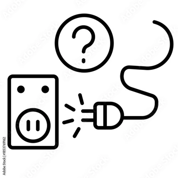 Obraz something wrong icon