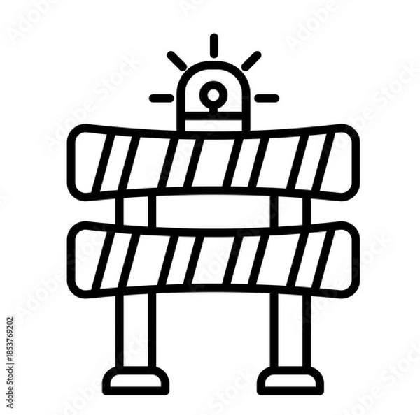 Obraz under construction page building illustration