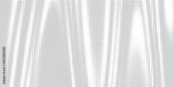 Obraz creative dot white light technology texture background. white halftone backgrond. vector eps10
