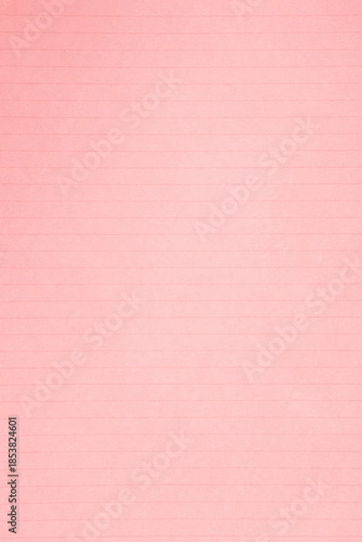 Obraz Pink notebook paper texture with lines