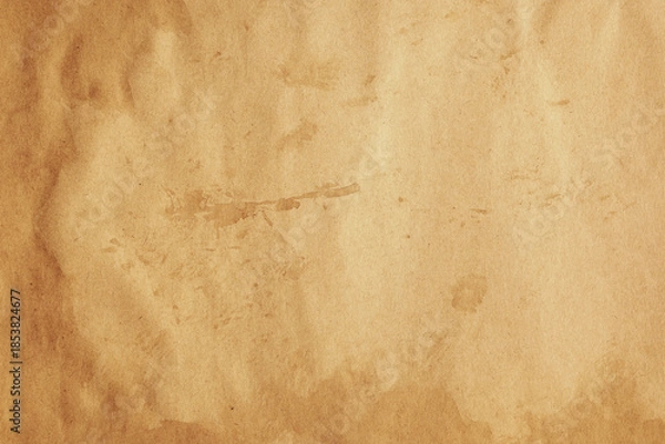 Obraz old aged journal paper with brown stains