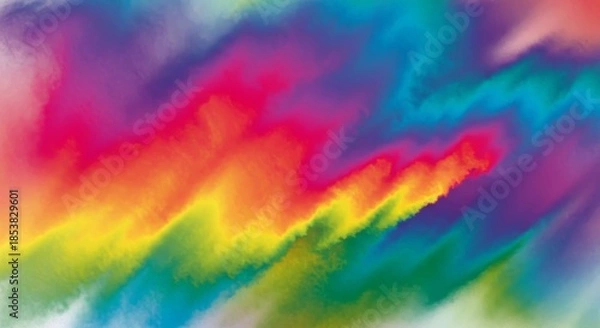 Obraz rainbow colorful abstract background.