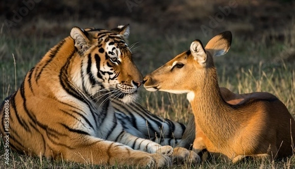 Obraz tiger in the zoo