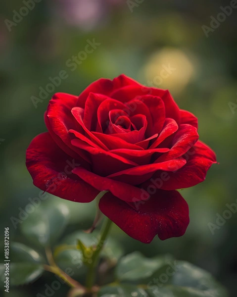 Fototapeta red rose 