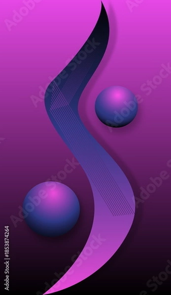 Fototapeta Abstract purple background