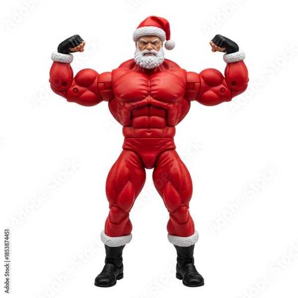 Obraz 筋肉サンタのフレックスポーズ