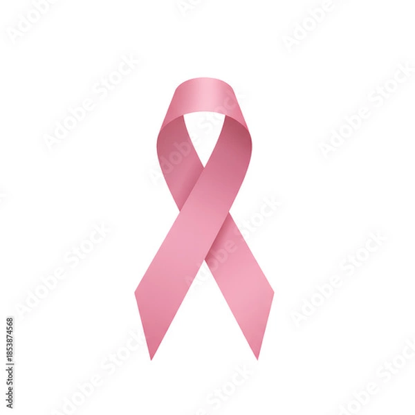 Obraz ピンクの乳がん啓発リボン
