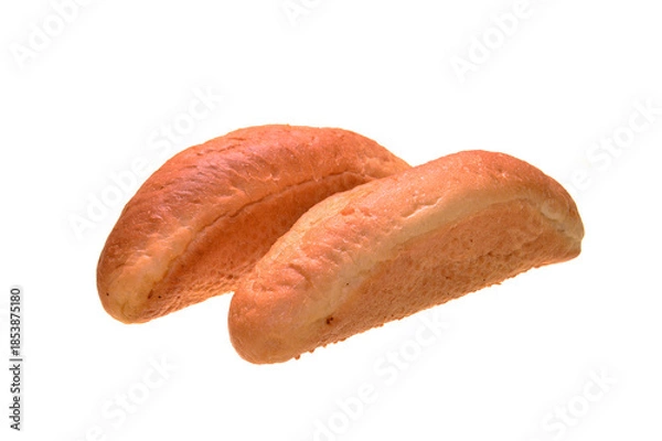 Obraz bread isolated on white background