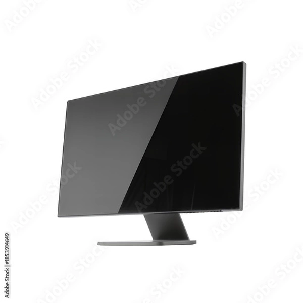 Obraz 超薄型ブラックモニターのディスプレイ