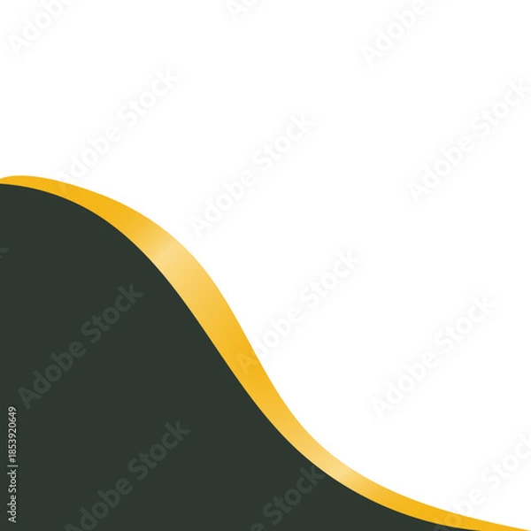 Obraz Flat Curve Business Corner