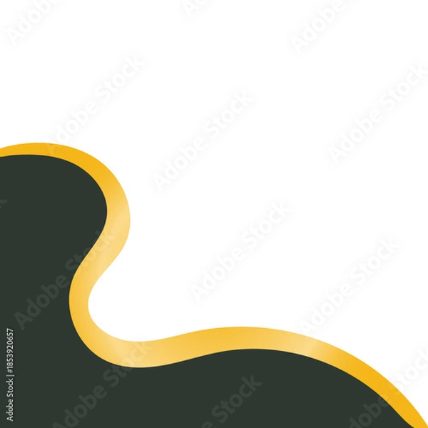 Obraz Flat Curve Business Corner