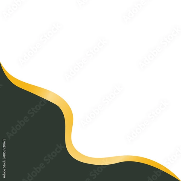 Obraz Flat Curve Business Corner