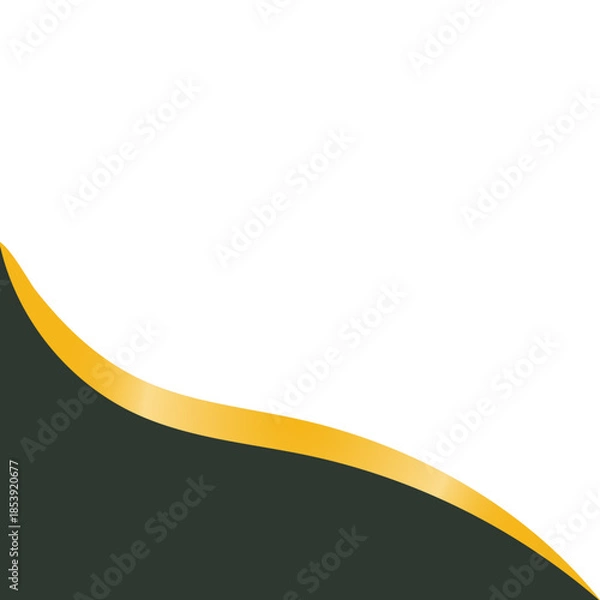 Obraz Flat Curve Business Corner