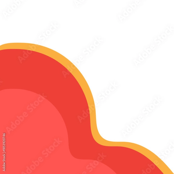 Obraz Flat Curve Business Corner