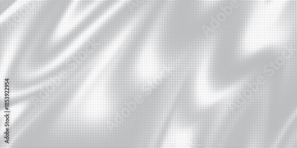 Obraz wave grunge white halftone dot light technology texture background. halftone backgrond. wave dot vector