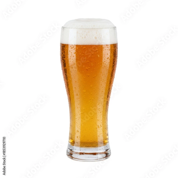 Obraz 冷えた黄金色のビールジョッキ