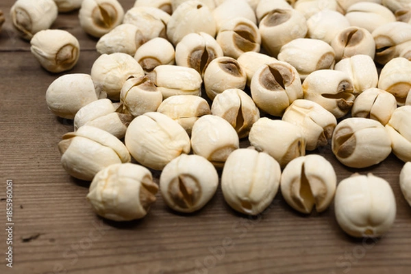 Obraz 蓮の実　ハスの実　蓮実　蓮子　薬膳