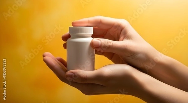 Fototapeta Plastic Squeeze Bottle Packaging Mockup