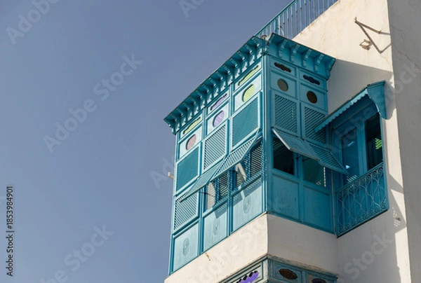 Obraz Sidi Bou Said Facades