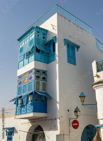 Obraz Sidi Bou Said Facades