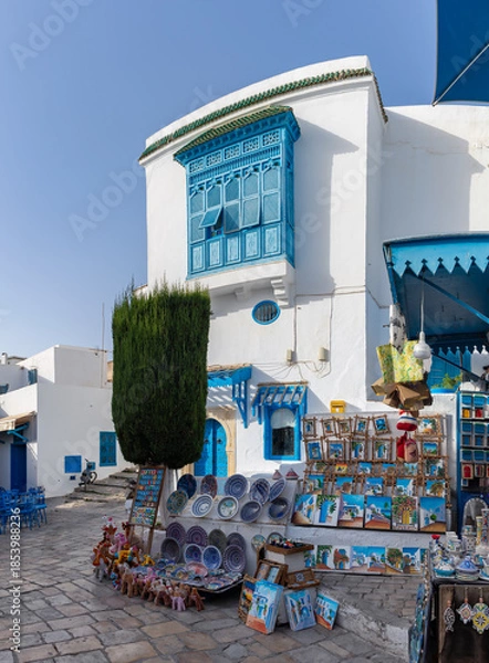 Obraz Sidi Bou Said Streets