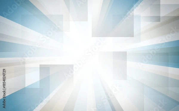 Obraz グレーの集中線ビジネス背景