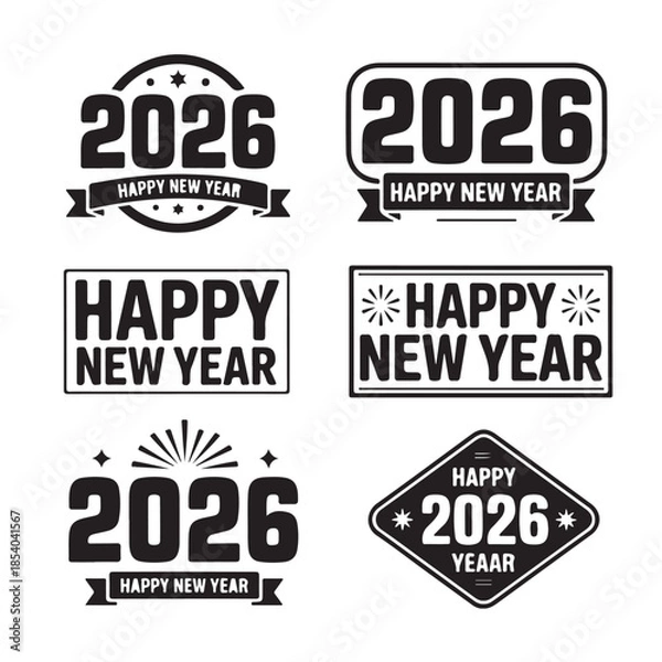 Obraz 2026 Happy Naw Year