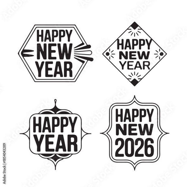 Obraz 2026 Happy Naw Year