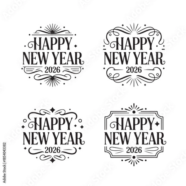 Obraz 2026 Happy Naw Year